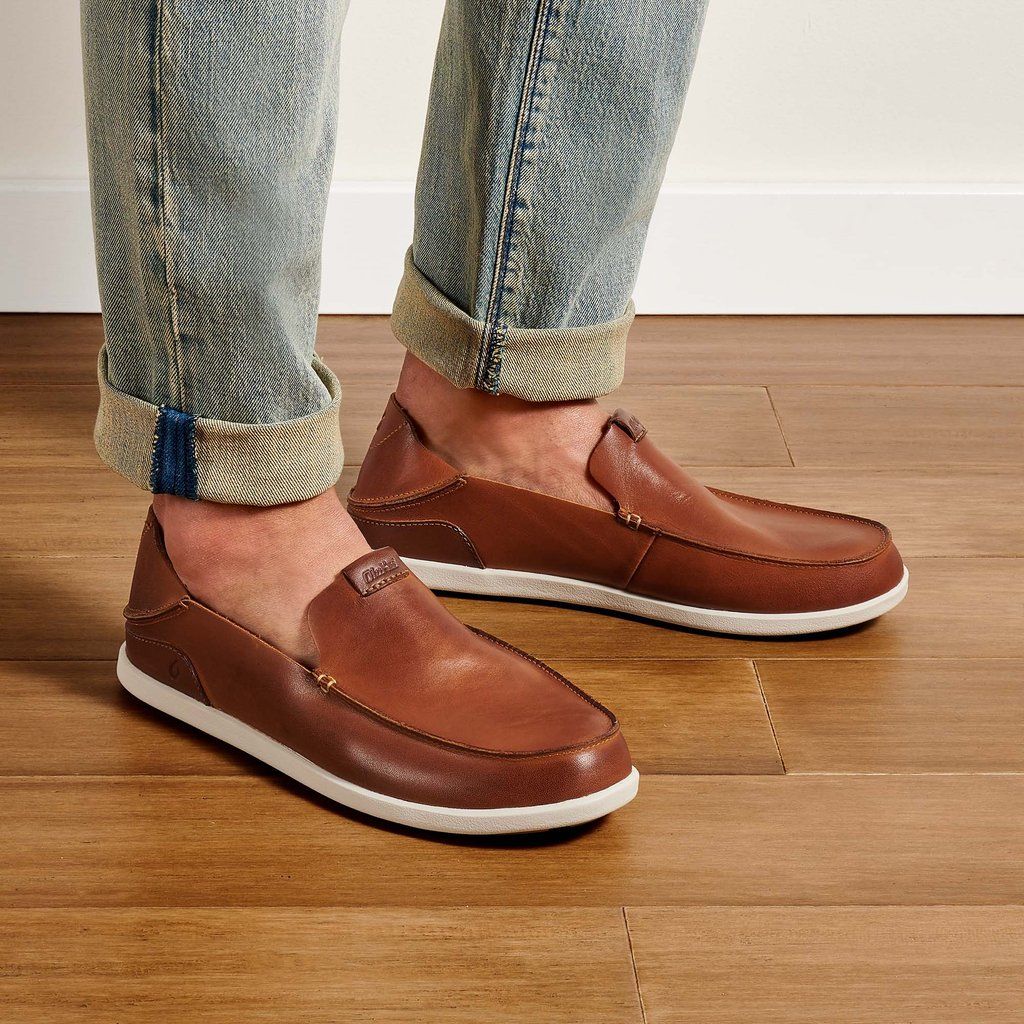 Zapatos Olukai Nalukai Slip On - Zapatos Hombre Cafes 20248-763